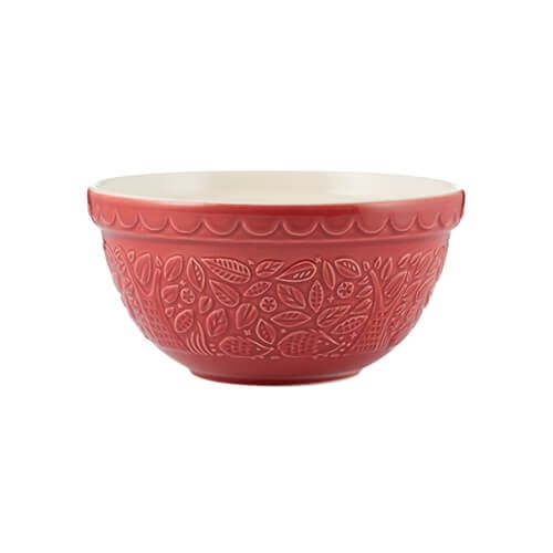 Mason Cash In The Forest S30 Red Mixing Bowl 21cm