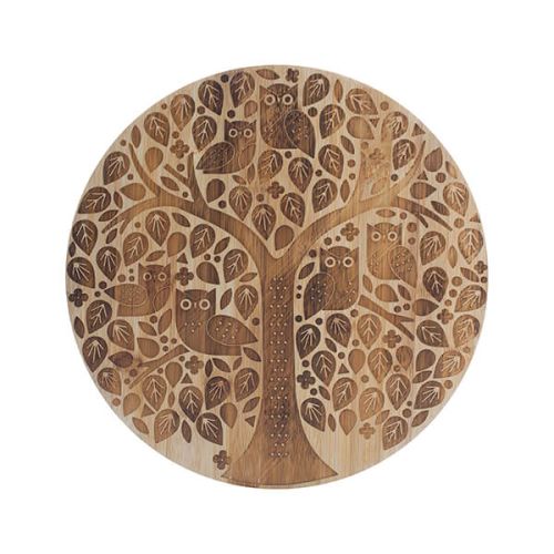 Mason Cash In The Forest Round Serving Board