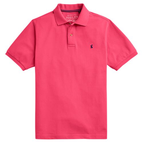 Joules Woody Bright Pink Classic Fit Polo