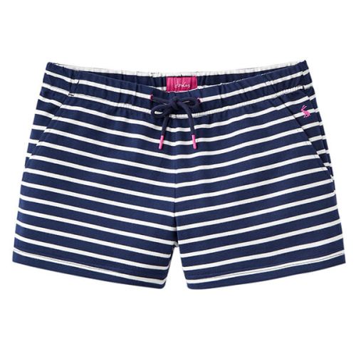 Joules Elle Navy Cream Stripe Jersey Stripe Shorts