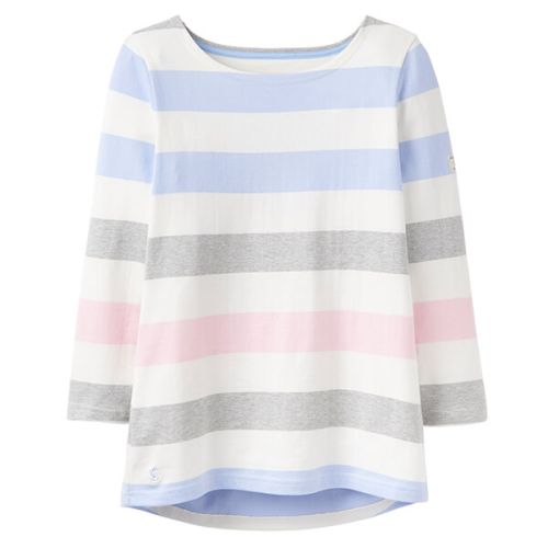 Joules Harbour Blue Stripe Jersey Top