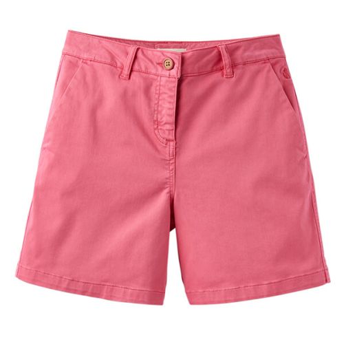 Joules Cruise Rose Hip Mid Thigh Length Chino Shorts Size 18