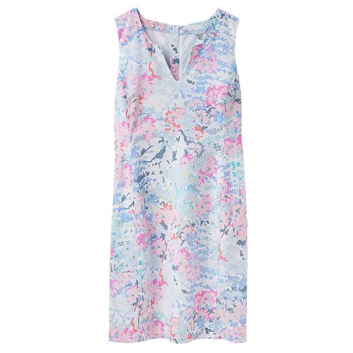 Joules Elayna White Surf Floral Shift Dress