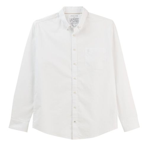 Joules White Long Sleeve Classic Fit Oxford Shirt Size