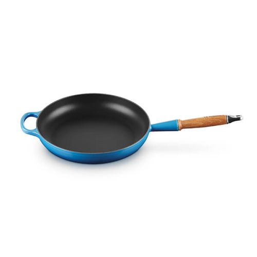 Le Creuset Signature Azure Cast Iron 28cm Frying Pan