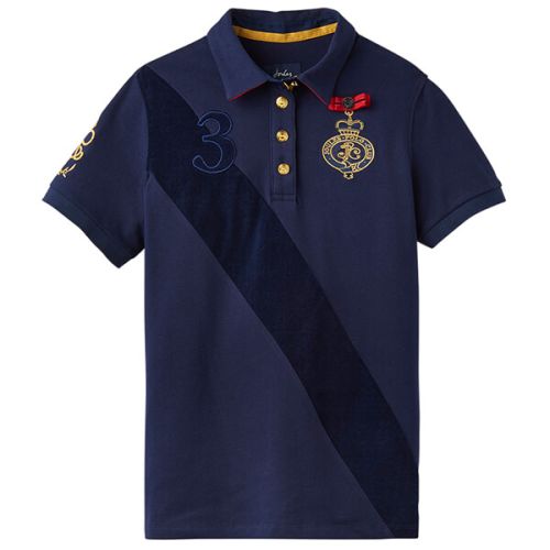 Joules Claredon French Navy Ladies Polo Shirt