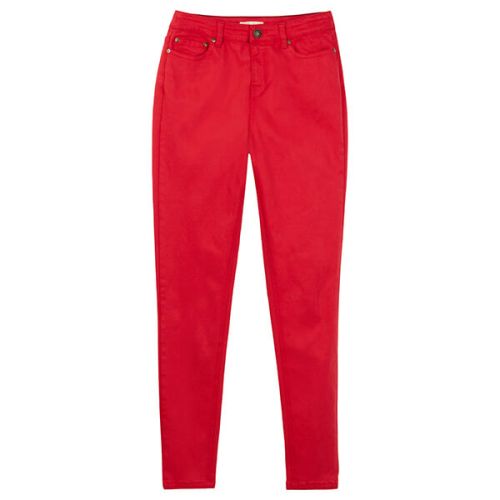 Joules Monroe Red High Rise Stretch Skinny Jeans