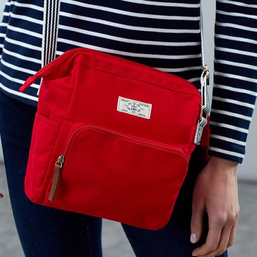 Joules Red Coast Cross Body Bag