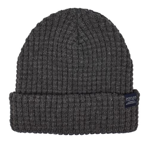 Joules Bamburgh Grey Knitted Hat