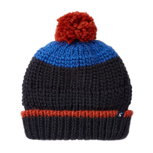 Joules Bobble French Navy Hat