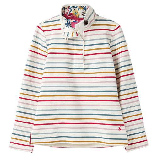 Joules Saunton Multi Stripe Classic Sweatshirt
