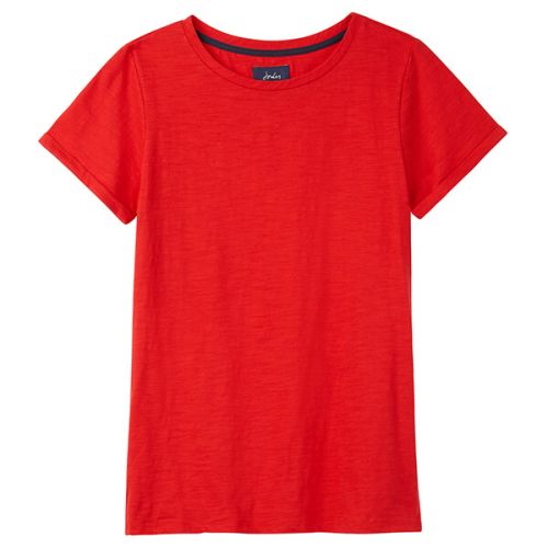 Joules Nessa Red Lightweight Jersey T-Shirt