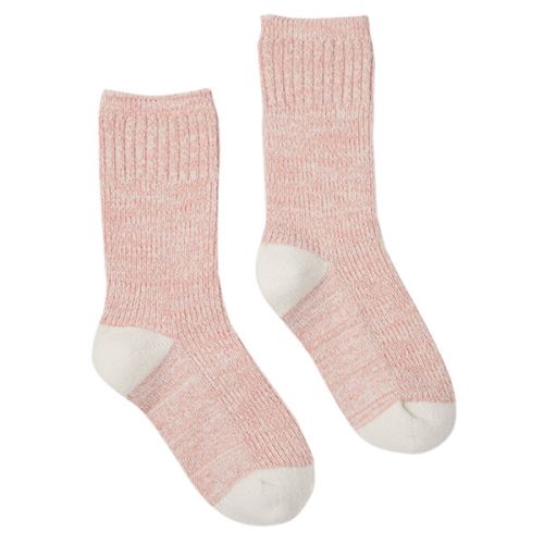 Joules Pale Pink Short Trussell Boot Socks Size 4-8