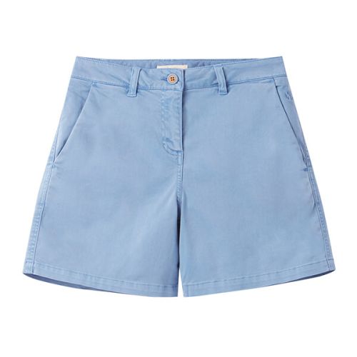 Joules Blue Cruise Mid Thigh Length Chino Shorts