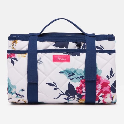 Joules Annviersary Floral Quilted Picnic Rug