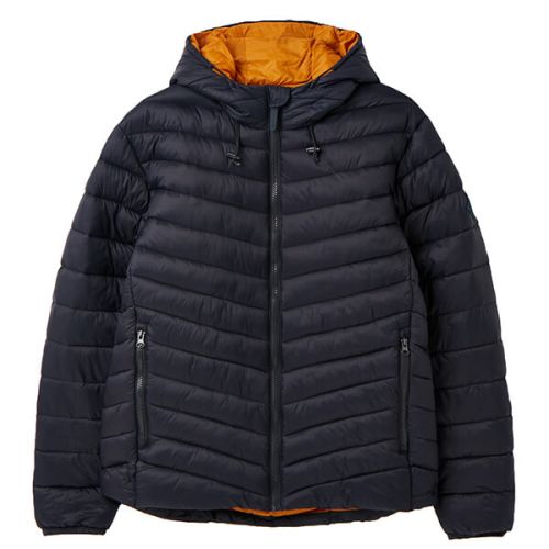 Joules Marine Navy Hooded Go To Hooded Padded Jacket