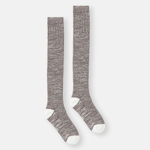 Joules Charcoal Grey Knitted Trussel Socks Size 4-8