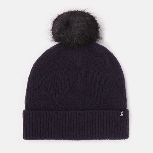Joules French Navy Thurley Knitted Hat