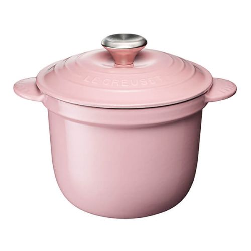 Le Creuset Cast Iron Cocotte Every 18cm Rice Pot Chiffon Pink