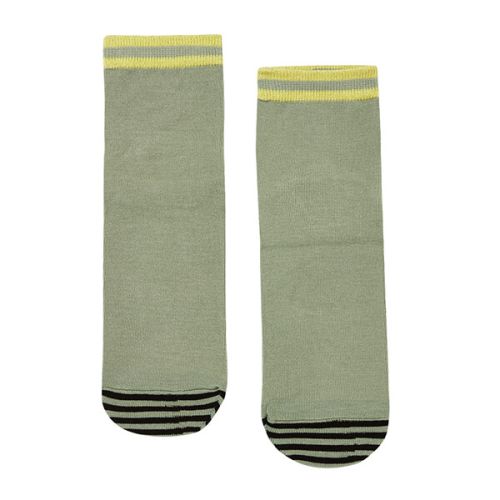 Joules Khaki Star Brill Bamboo Embroidered Socks Size 4-8