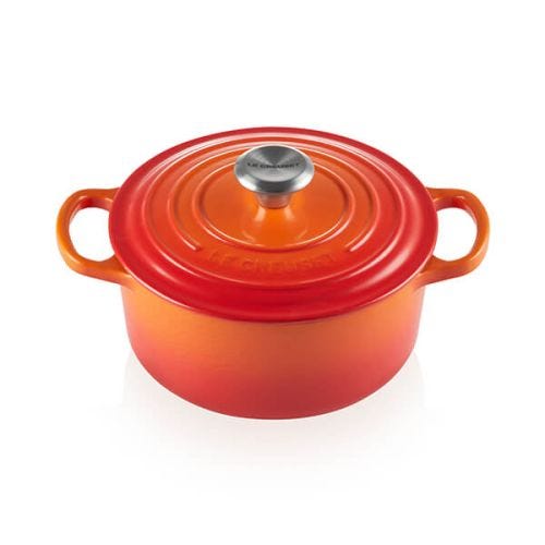 Le Creuset Signature Volcanic Cast Iron 24cm Round Casserole