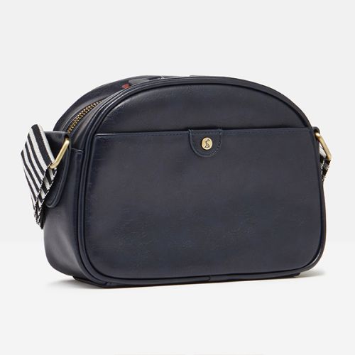 Joules French Navy Tilly Cross Body PU Bag