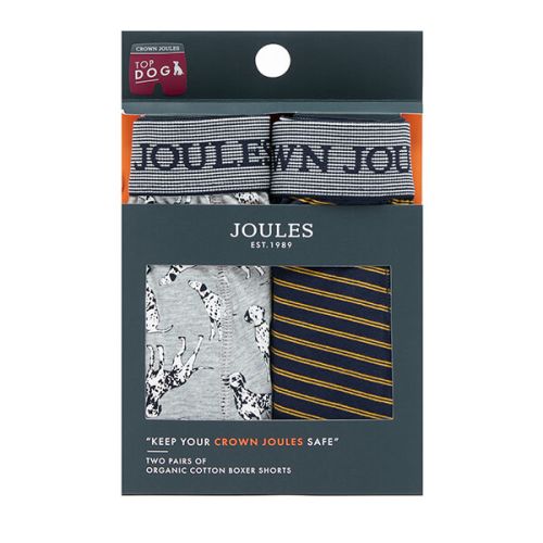 Joules Top Dog Crown Joules Pack of Two Underwear
