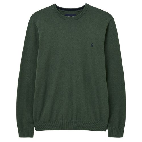 Joules Green Marl Jarvis Crew Neck Jumper