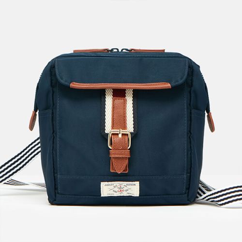 Joules French Navy Wells Cross Body Canvas Bag