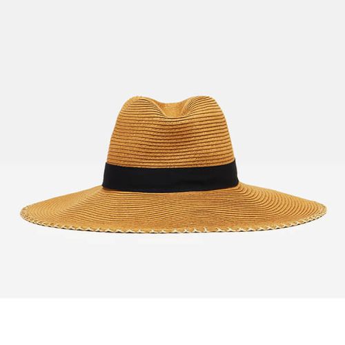 Joules French Navy Sia Wide Fedora Hat