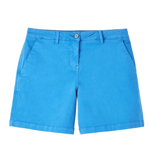 Joules Whitby Blue Cruise Mid Thigh Length Chino Shorts