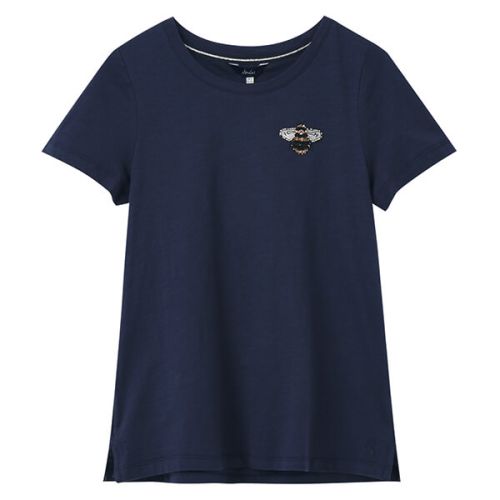 Joules French Navy Bee Carley Classic Crew T-Shirt