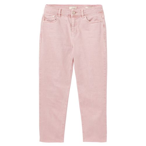 Joules Pink Etta Cropped Straight Leg Jeans