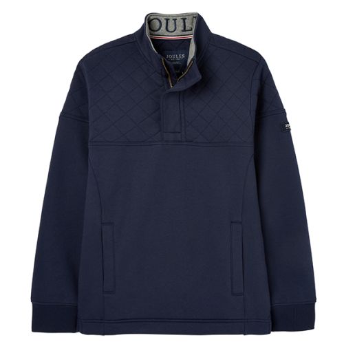 Joules French Navy Darrington Quarter Zip Sweatshirt