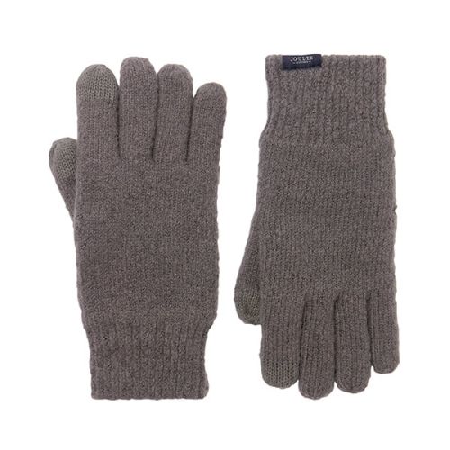 Joules Grey Marl Bamburgh Gloves