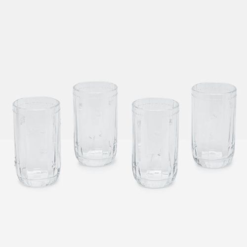 Joules Bees Hiball Glasses Set Of 4