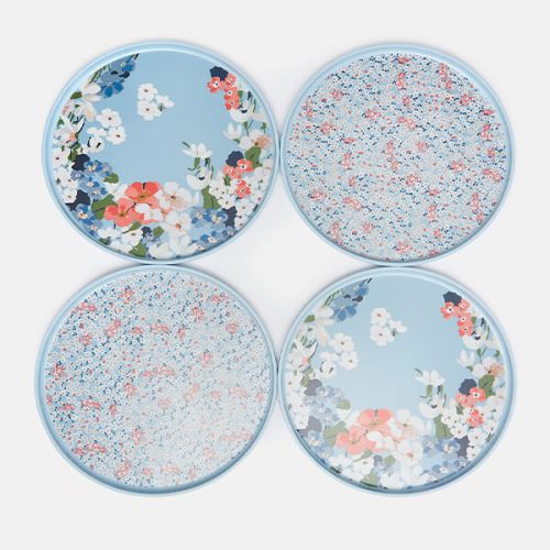 Joules Melamine Outdoor Dining Dinner Plates Set Of 4