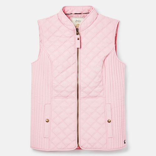 Joules Dawn Pink Minx Quilted Gilet