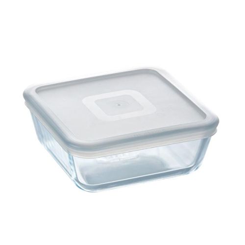 Pyrex Square Dish With Lid 16Cm 