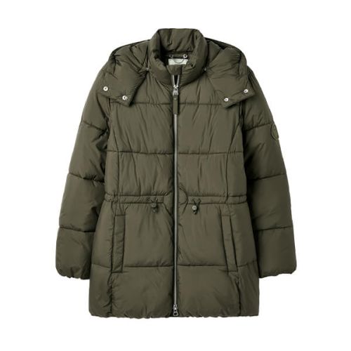 Joules Heritage Green Holsworth Padded Coat