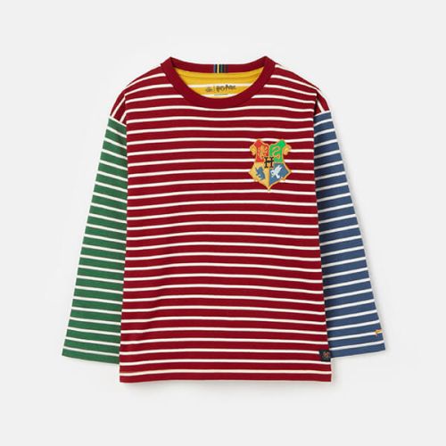 Joules Kids Harry Potter House Colours Striped Top