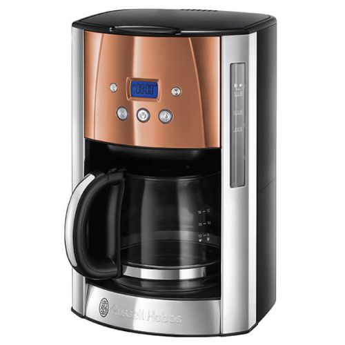Russell Hobbs Luna Stainless Steel & Copper Filter Coffee Maker