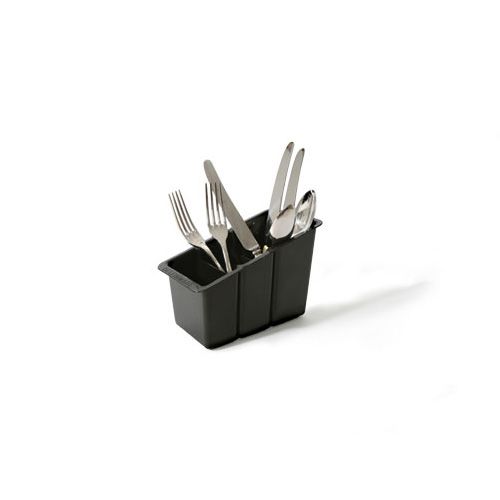 Delfinware Black Plastic Cutlery Basket
