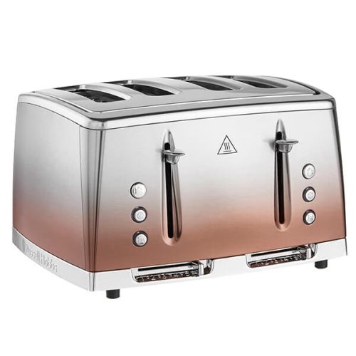 Russell Hobbs Eclipse Copper Sunset 4 Slot Toaster