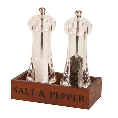 T&G Capstan Acrylic Mill Gift Set With Wooden Crate