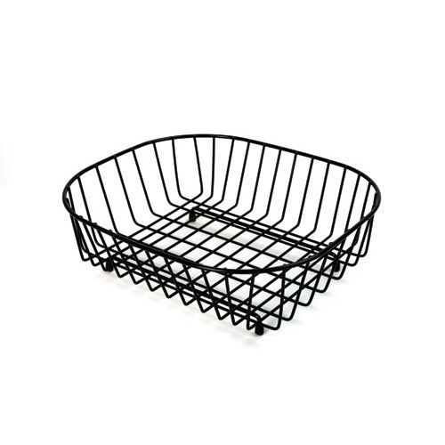 Delfinware Wireware Black Oval Sink Basket