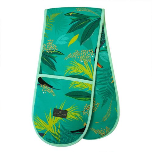 Sara Miller Toucan Placement Double Oven Glove