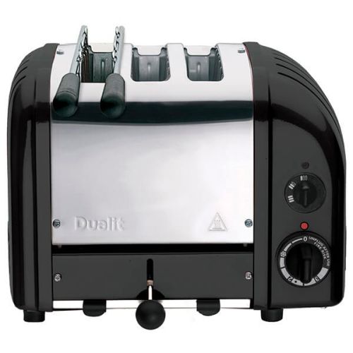 Dualit Classic Vario AWS Combi Black 2 + 1 Slot Toaster