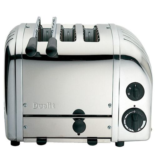 Dualit Classic Vario AWS Polished 2 + 1 Slot Toaster 31213