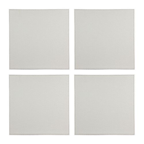Denby Set Of 4 Natural Faux Leather Placemat